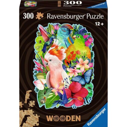 Ravensburger Wodden Puzzle Exotische Vögel