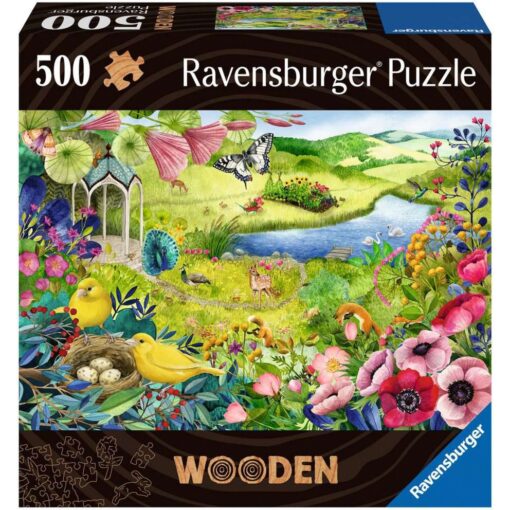 Ravensburger Wooden Puzzle Wilder Garten