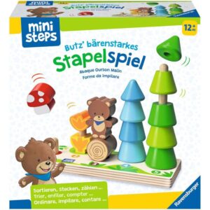 Ravensburger ministeps: Butz'' bärenstarkes Stapelspiel