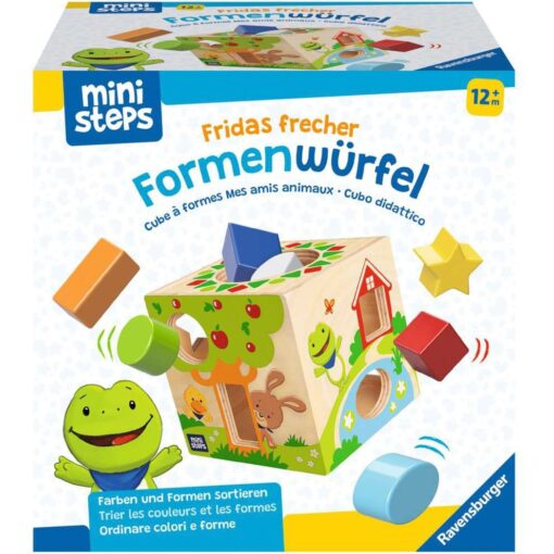 Ravensburger ministeps: Fridas frecher Formenwürfel