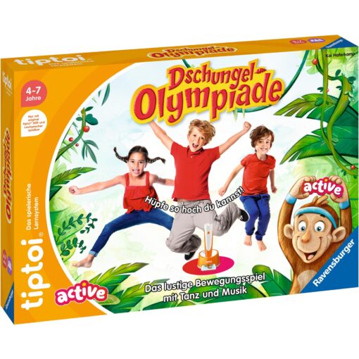 Ravensburger tiptoi ACTIVE Dschungel-Olympiade