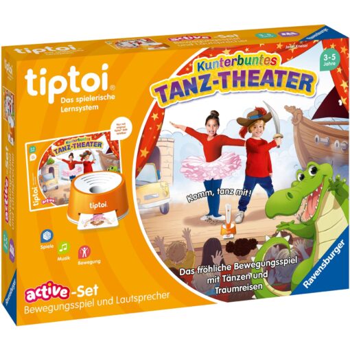 Ravensburger tiptoi ACTIVE Set Kunterbuntes Tanz-Theater