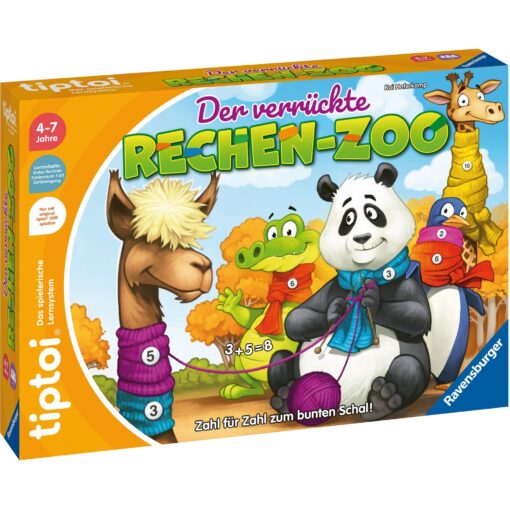 Ravensburger tiptoi Der verrückte Rechen-Zoo