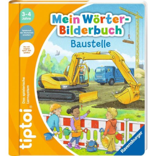 Ravensburger tiptoi Mein Wörter-Bilderbuch: Baustelle