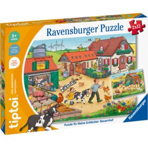 Ravensburger tiptoi Puzzle für kleine Entdecker: Bauernhof