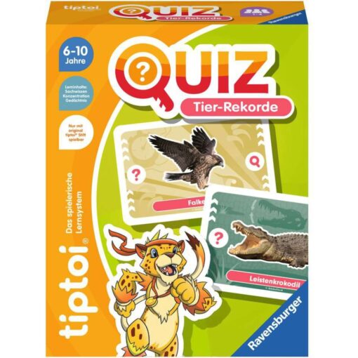 Ravensburger tiptoi Quiz Tier-Rekorde