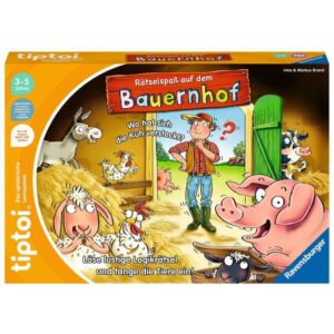 Ravensburger tiptoi Rätselspaß auf dem Bauernhof