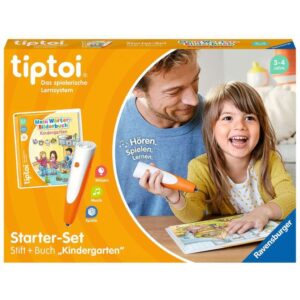 Ravensburger tiptoi Starter-Set: Mein Wörter-Bilderbuch Kindergarten