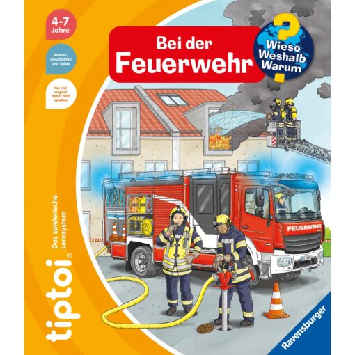 Ravensburger tiptoi Wieso? Weshalb? Warum? Bei der Feuerwehr