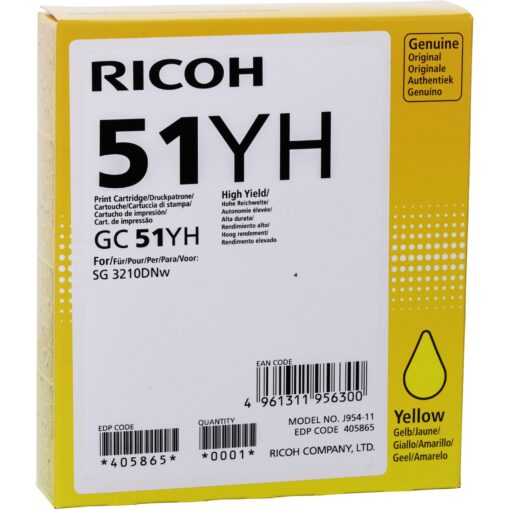 Ricoh Tinte gelb 405865