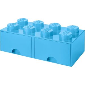 Room Copenhagen LEGO Brick Drawer 8 hellblau