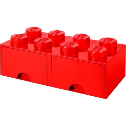 Room Copenhagen LEGO Brick Drawer 8 rot