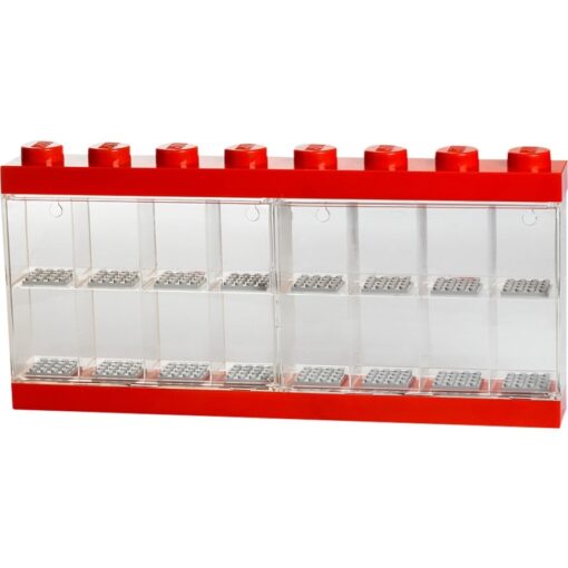 Room Copenhagen LEGO Minifiguren Display Case 16 rot