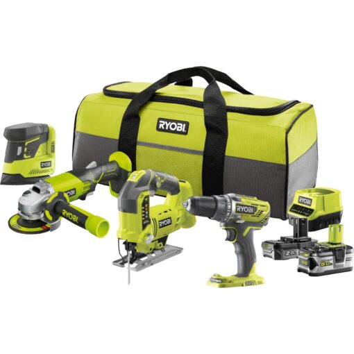 Ryobi ONE+ Akku Combo-Set R18CK4B-252S