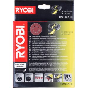 Ryobi Schleifblatt-Set RO125A