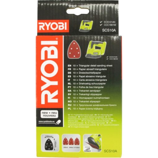 Ryobi Schleifblatt-Set SCS10A