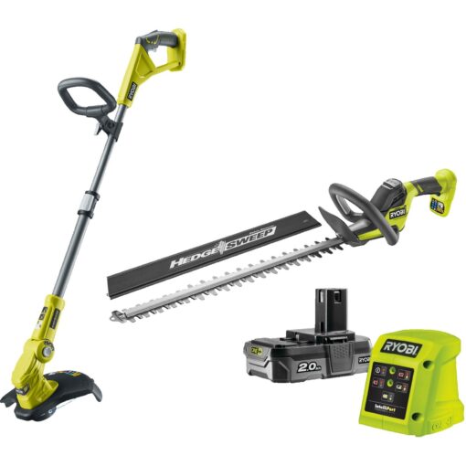 Ryobi ONE+ Akku Kombo-Kit RY18LT18HTA-120