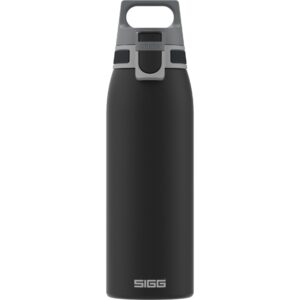 Sigg Trinkflasche Shield One Black 1L