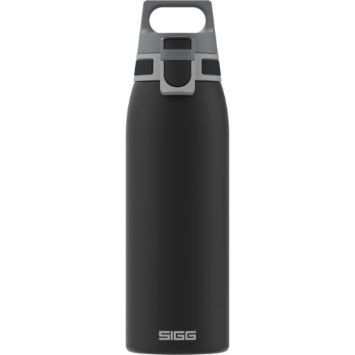 Sigg Trinkflasche Shield One Black 1L