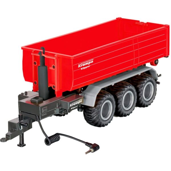 SIKU CONTROL32 3-Achs-Hakenliftfahrgestell mit Mulden-Container