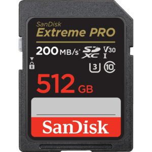 Sandisk Extreme PRO 512 GB SDXC