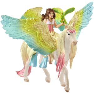 Schleich Bayala Surah mit Glitzer-Pegasus