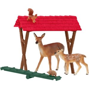 Schleich Farm World Fütterung der Waldtiere