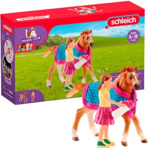 Schleich Horse Club Fohlen mit Decke