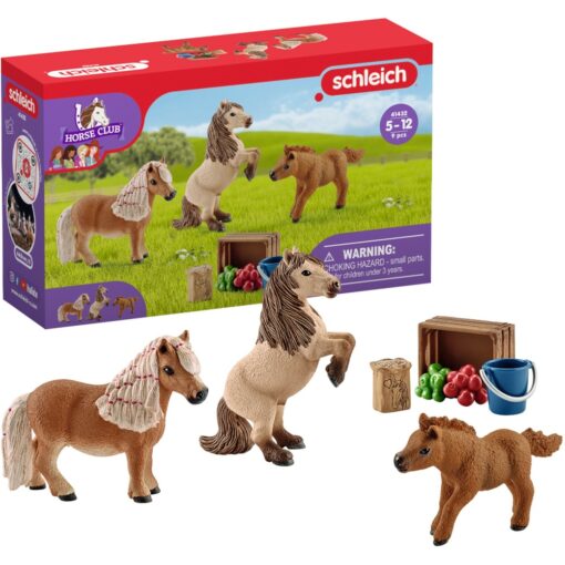 Schleich Horse Club Mini Shetty Familie