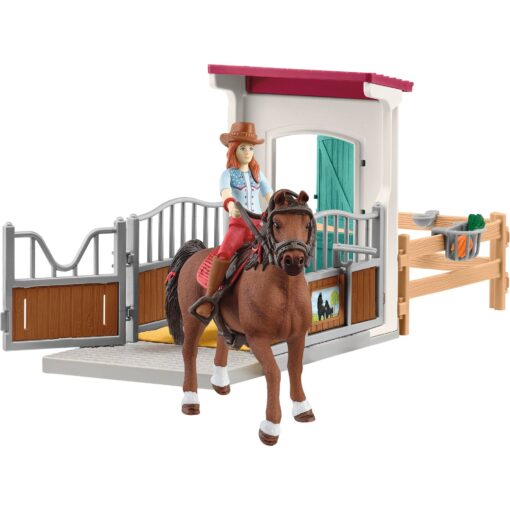 Schleich Horse Club Pferdebox mit Hannah & Cayenne