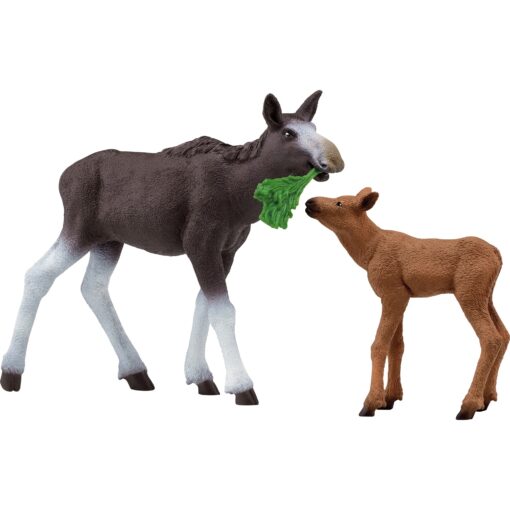 Schleich Schleich Wild Life Elchkuh mit Kalb