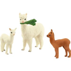 Schleich Wild Life Alpakafamilie