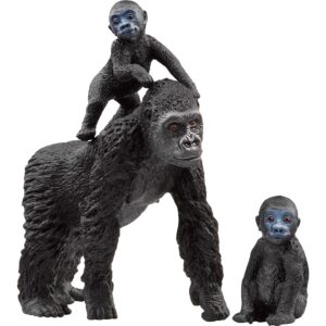 Schleich Wild Life Flachland Gorilla Familie