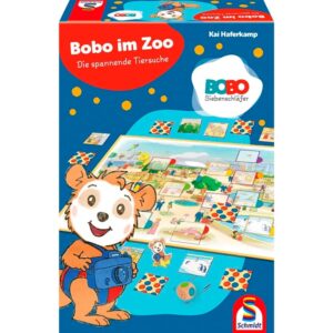 Schmidt Spiele Bobo Siebenschläfer: Bobo im Zoo - Die spannende Tiersuche