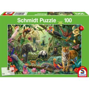 Schmidt Spiele Bunte Tierwelt im Dschungel