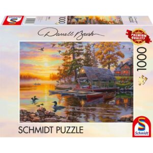 Schmidt Spiele Darrell Bush: Bootshaus mit Kanus