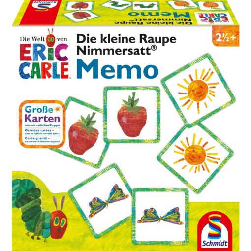 Schmidt Spiele Die kleine Raupe Nimmersatt Memory