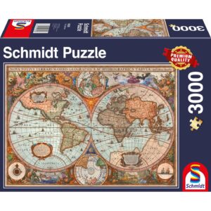 Schmidt Spiele Puzzle Antike Weltkarte