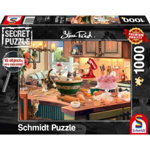 Schmidt Spiele Puzzle Steve Read: Am Küchentisch