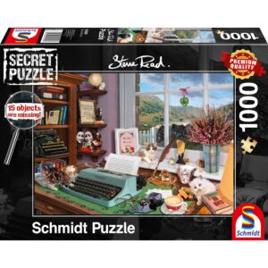 Schmidt Spiele Puzzle Steve Read: Am Schreibtisch