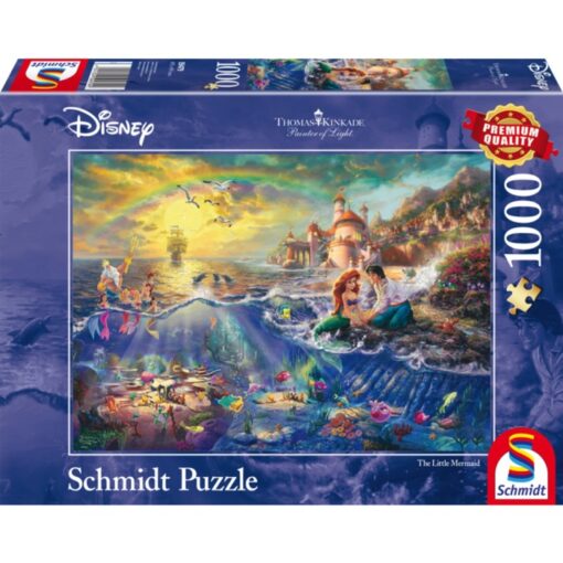 Schmidt Spiele Puzzle Thomas Kinkade: Disney Arielle