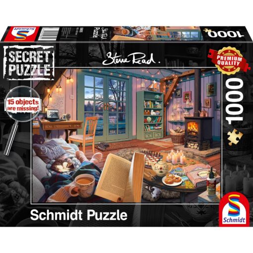 Schmidt Spiele Steve Read: Secret Puzzles - Im Ferienhaus