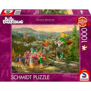 Schmidt Spiele Thomas Kinkade Studios: Bibi Blocksberg – Junghexentreffen