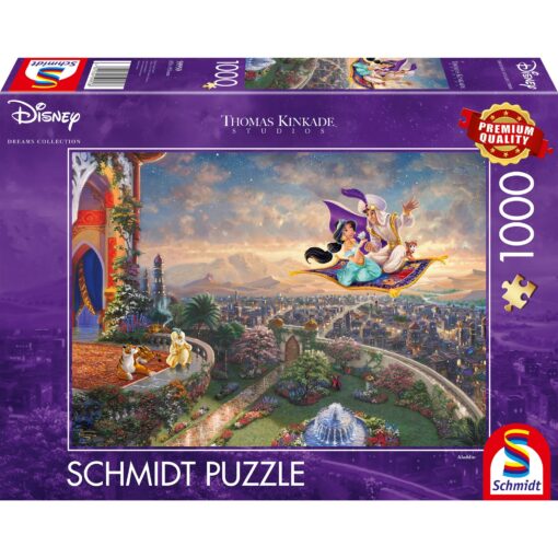 Schmidt Spiele Thomas Kinkade Studios: Disney - Aladdin