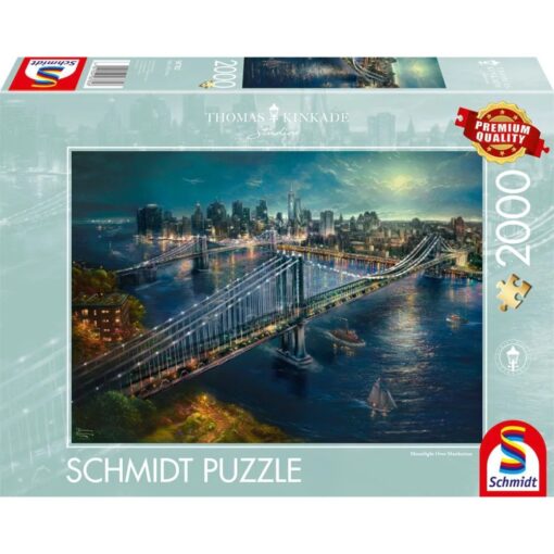 Schmidt Spiele Thomas Kinkade Studios: Mond über Manhatten