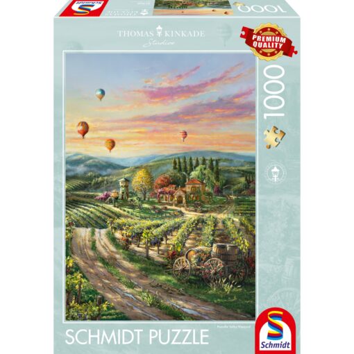 Schmidt Spiele Thomas Kinkade Studios: Peaceful Valley Vineyard