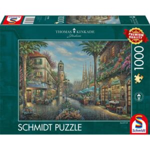 Schmidt Spiele Thomas Kinkade Studios: Spanisches Straßencafé