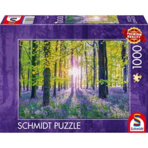 Schmidt Spiele Zarte Glockenblumen im Wald