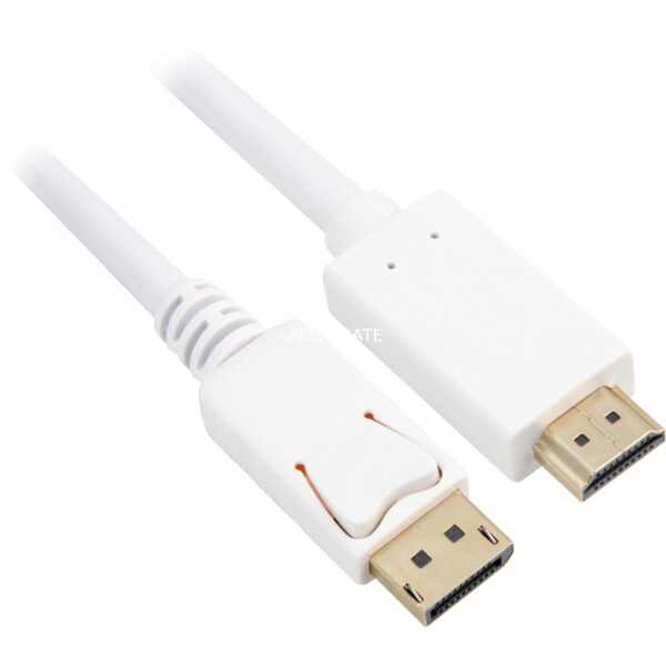 Sharkoon Adapterkabel Displayport 1.2 Stecker > HDMI 4K Stecker