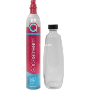 Sodastream Quick Connect CO₂-Reservezylinder +1 Glaskaraffe